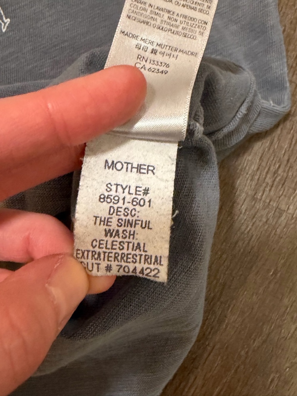 Mother Celestial Extraterrestrial Tee - size small - Picture 5 of 8